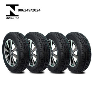 Jogo 4 Pneus 215/65R16 Remold Pneu Aro 16 Linha Premium com Garantia e selo do INMETRO