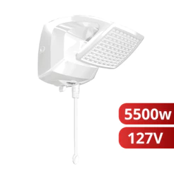 Chuveiro Elétrico Ducha Futura Eletrônica Branco 127v 5500w Lorenzetti