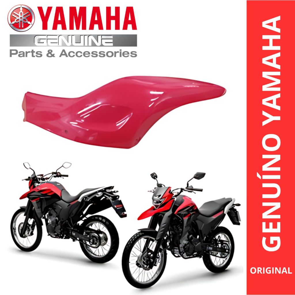 CAPA ESQUERDA TANQUE VERMELHO LANDER XTZ 250 2020 2022 2023 2024