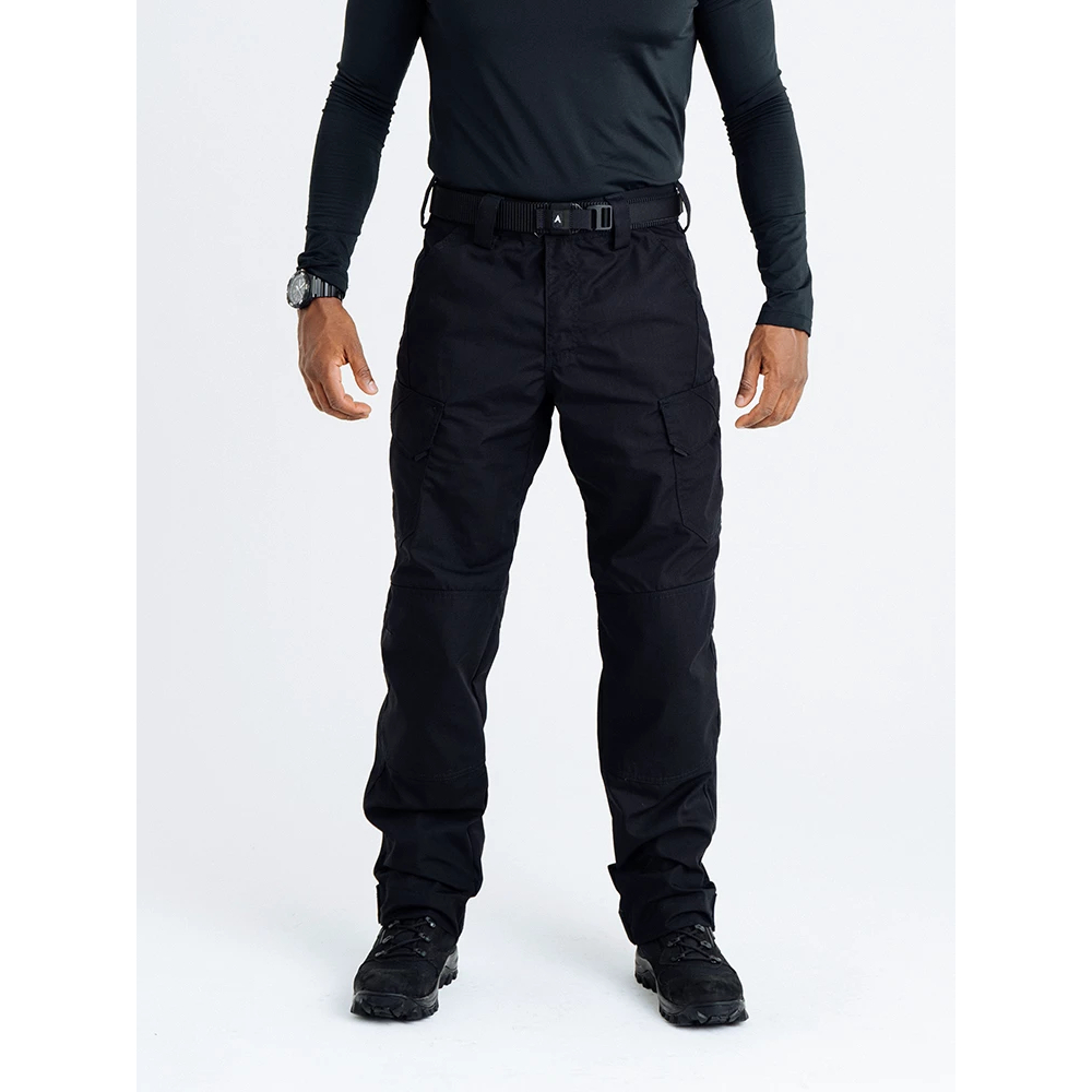Calça Tática Platoon Invictus Preta Tecido Rip-Stop Ultimate