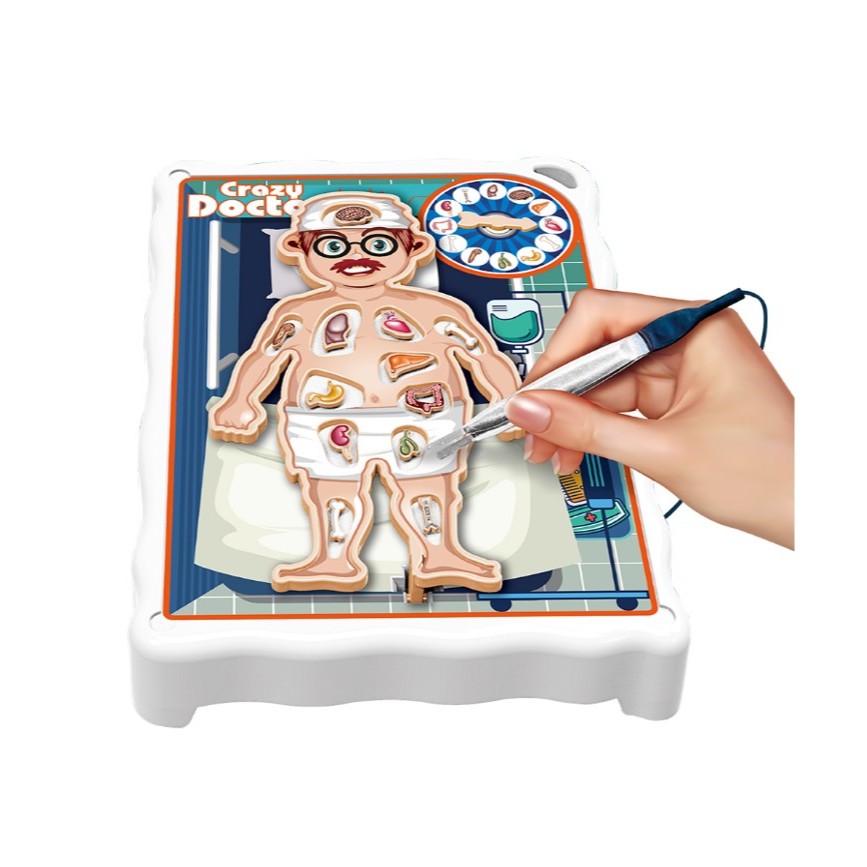 Jogo Doutor Maluco Brincando De Operar - Shiny Toys em Oferta na Shopee
