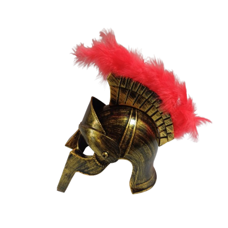 Capacete Medieval Cosplay Elmo Espartano dourado Festa Anime Fantasia Oferta Especial