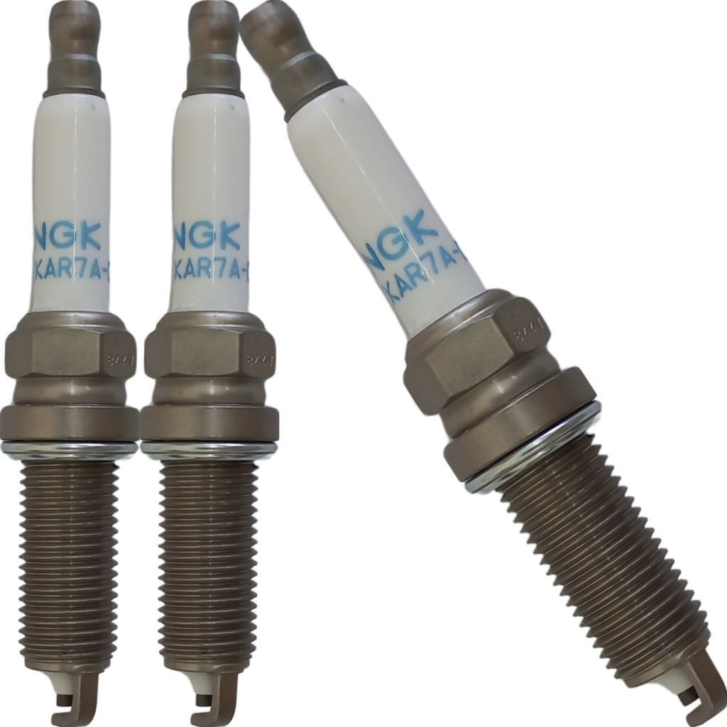 Jogo de 3 Velas Original NGK Kwid Logan Sandero 1.0 12v · foto 2