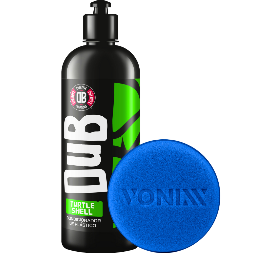 Turtle Shell Revitalizador Renovador De Plástico Toque Seco em Oferta na Shopee
