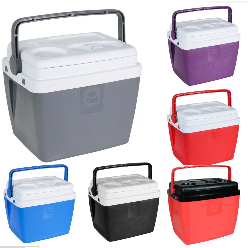 Caixa Termica Coller 12 Litros com Alça. Cores a escolha. Cabe 13 latinhas de 350ml. Culer, Cooler.