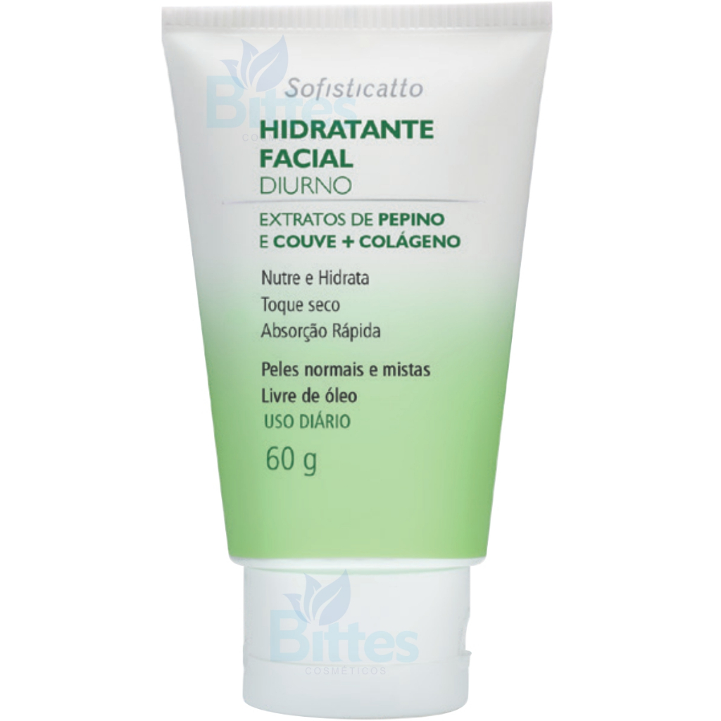 Creme Hidratante Facial Diurno Sofisticatto Cosméticos
