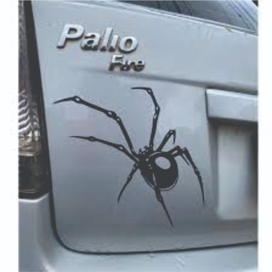 Aranha adesivo para motos e carro e outros GRAU/PARALAMA DE MOTOS VIDROS DE CARRO E BICICLETAS
