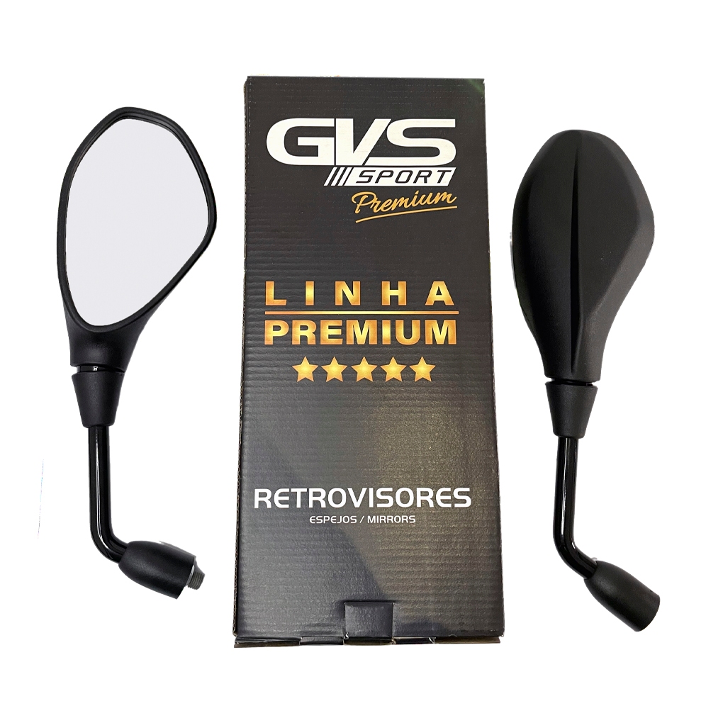 Retrovisor Bmw F800 Gs 650 Para Moto Honda Cg Titan Cb300 Xre Twister Fan Fixo Lente Convexa Gvs em Oferta na Shopee