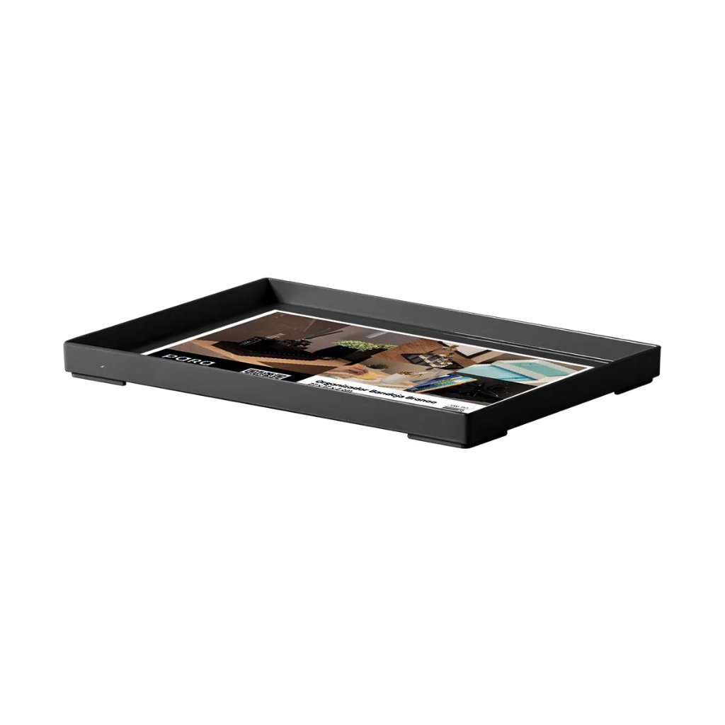 Bandeja 25 x 17 x 2cm Acrílica Preta Decorativa/Organizadora em Oferta na Shopee