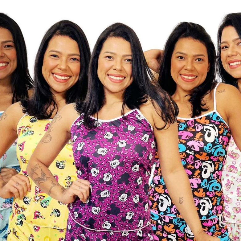 kit 5 Blusa DoLL Pijama( SOMENTE BLUSA) em Oferta na Shopee