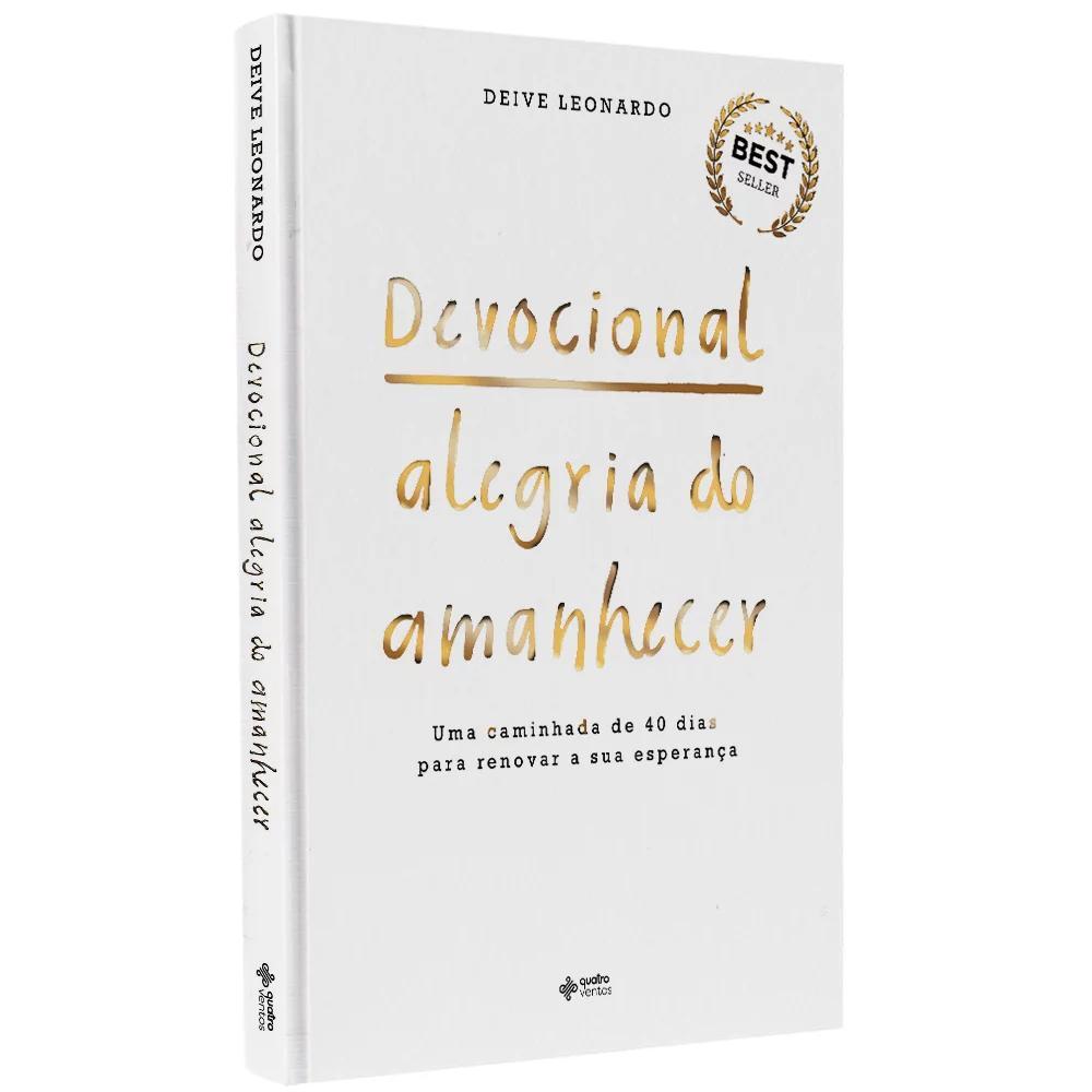 Devocional Alegria do Amanhecer - Deive Leonardo em Oferta na Shopee