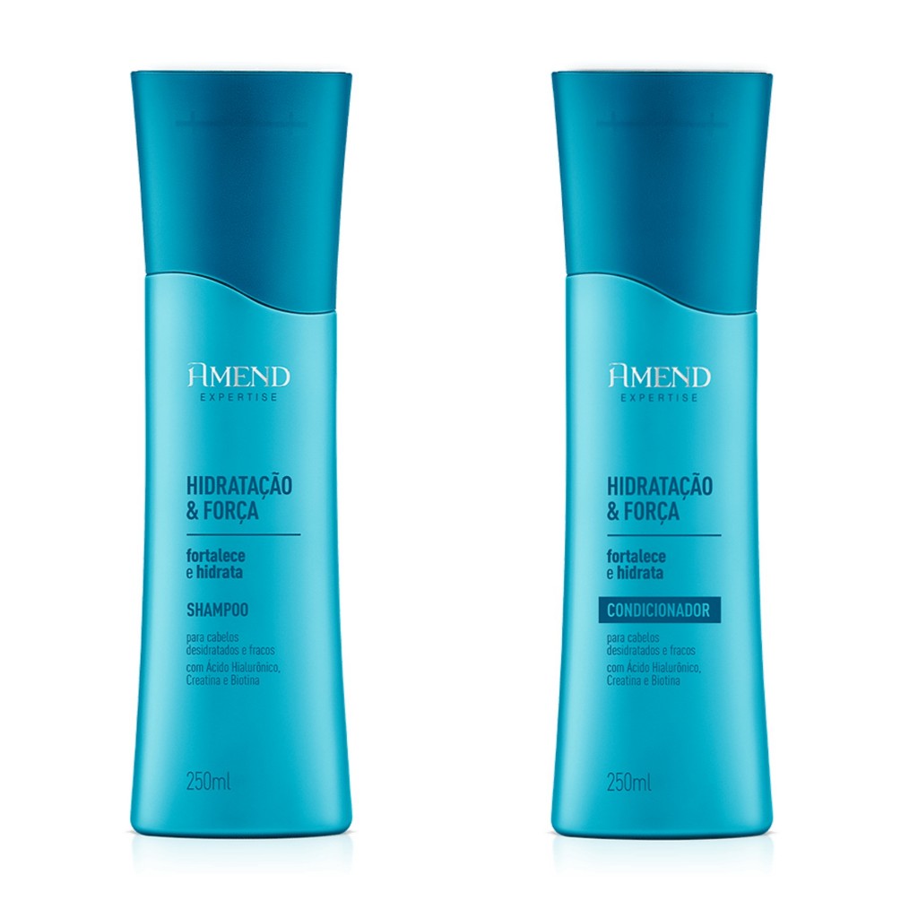 Amend Kit Hidratação e Força Shampoo 250ml e Condicionador 250ml em Oferta na Shopee