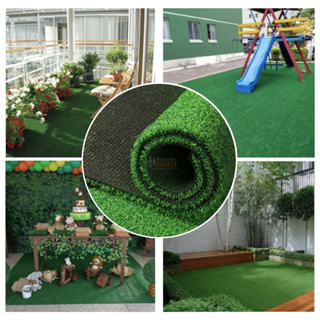 Grama Sintética Decorativa 12mm Verde Decoração Festas Eventos Jardim Pisos Tamanhos MN Grass em Oferta na Shopee