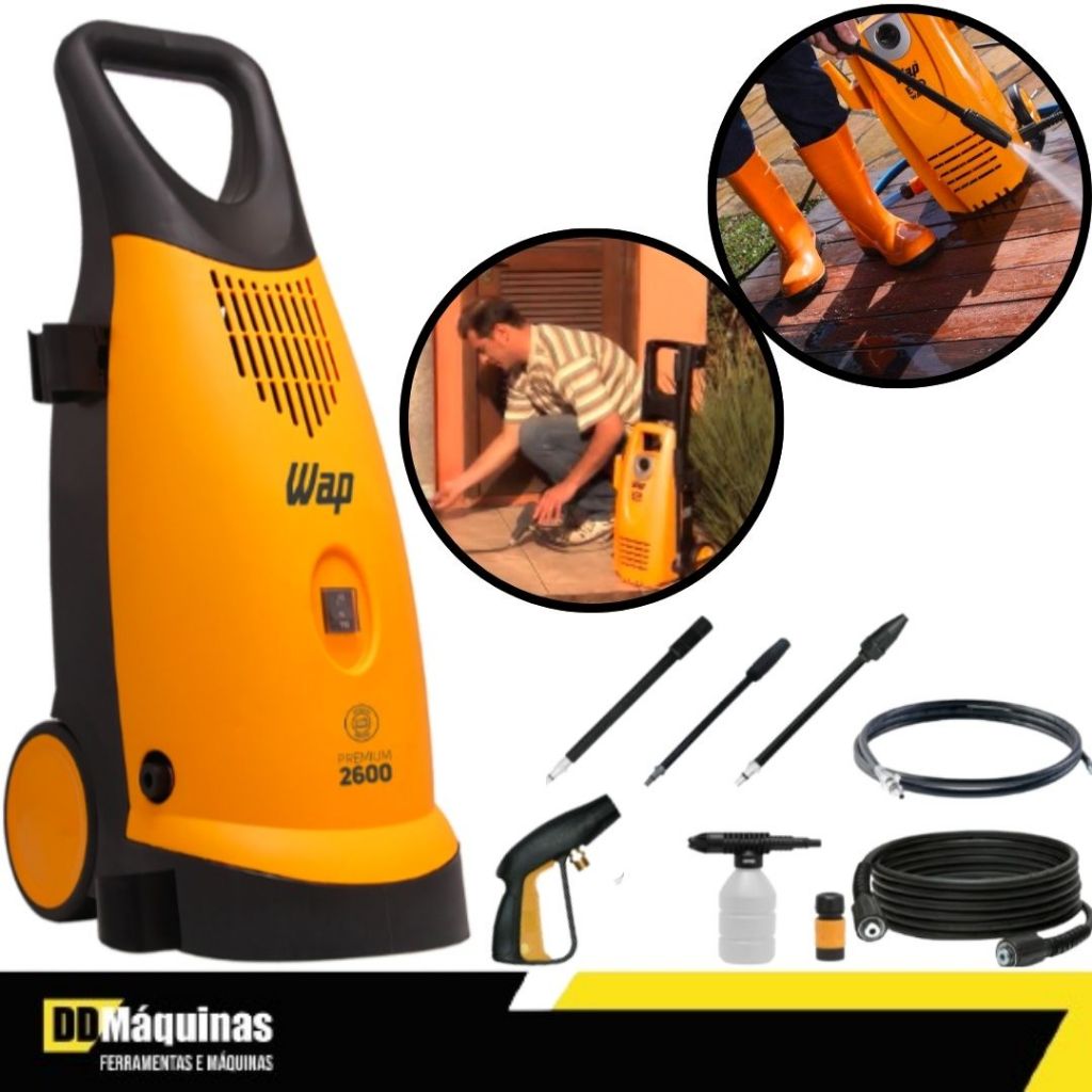 Lavadora Alta Pressão 1900W 2400psi 110V - Wap