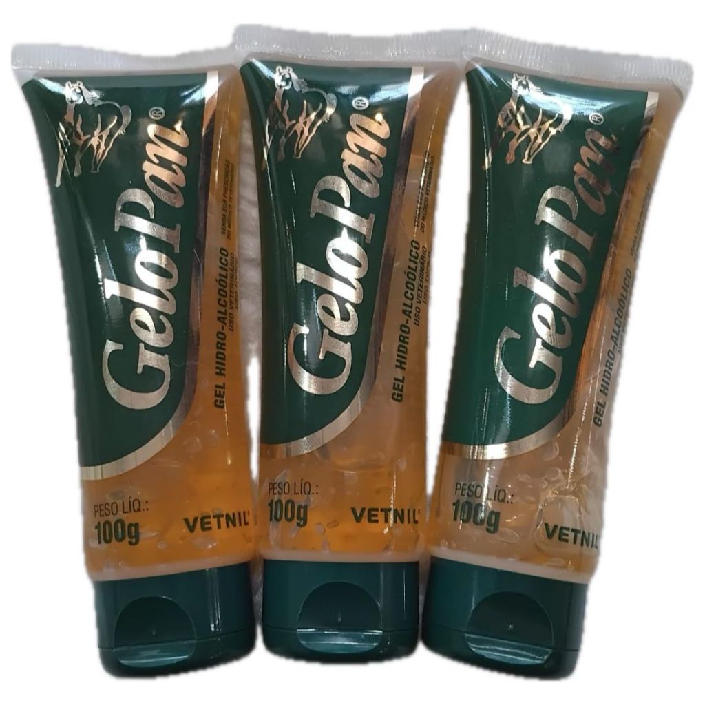 Kit 3 unidades Gelo Pan 100gr relaxante muscular