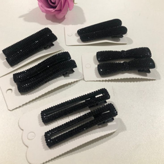 Presilhas Pretas/ Cabelos Acessórios Feminino/ Presilhas com Bico de pato em Oferta na Shopee