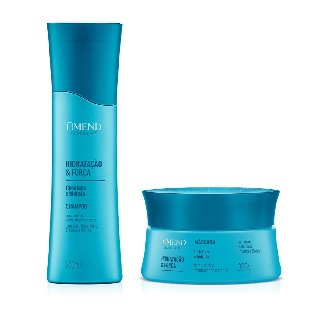 Amend Kit Hidratação e Força Shampoo 250ml e Mascara 300g