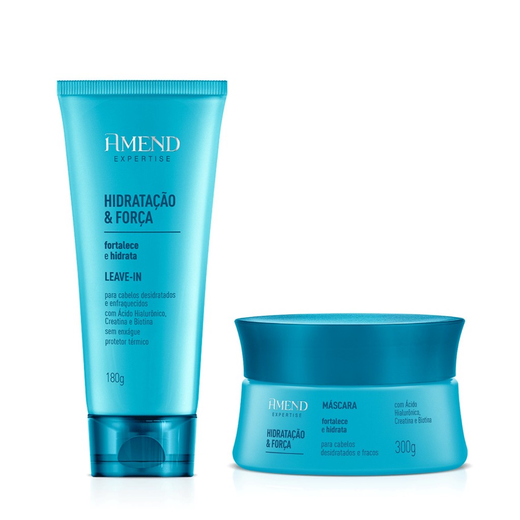 Amend Kit Hidratação e Força Mascara 300g + Leave-in 180g - Beauty