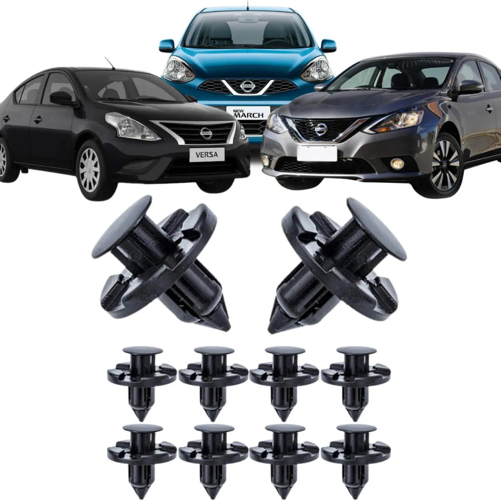 Kit 20 Presilha Sentra March Versa Tiida Livina Frontier