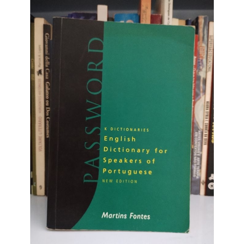 Dicionário English Dictionary for Portuguese Spekaers - Edição Português para Inglês