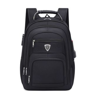 Mochila Cabo de Aço Grande Impermeável Reforçada Notebook Cadeado 5 Divisorios  8118 em Oferta na Shopee