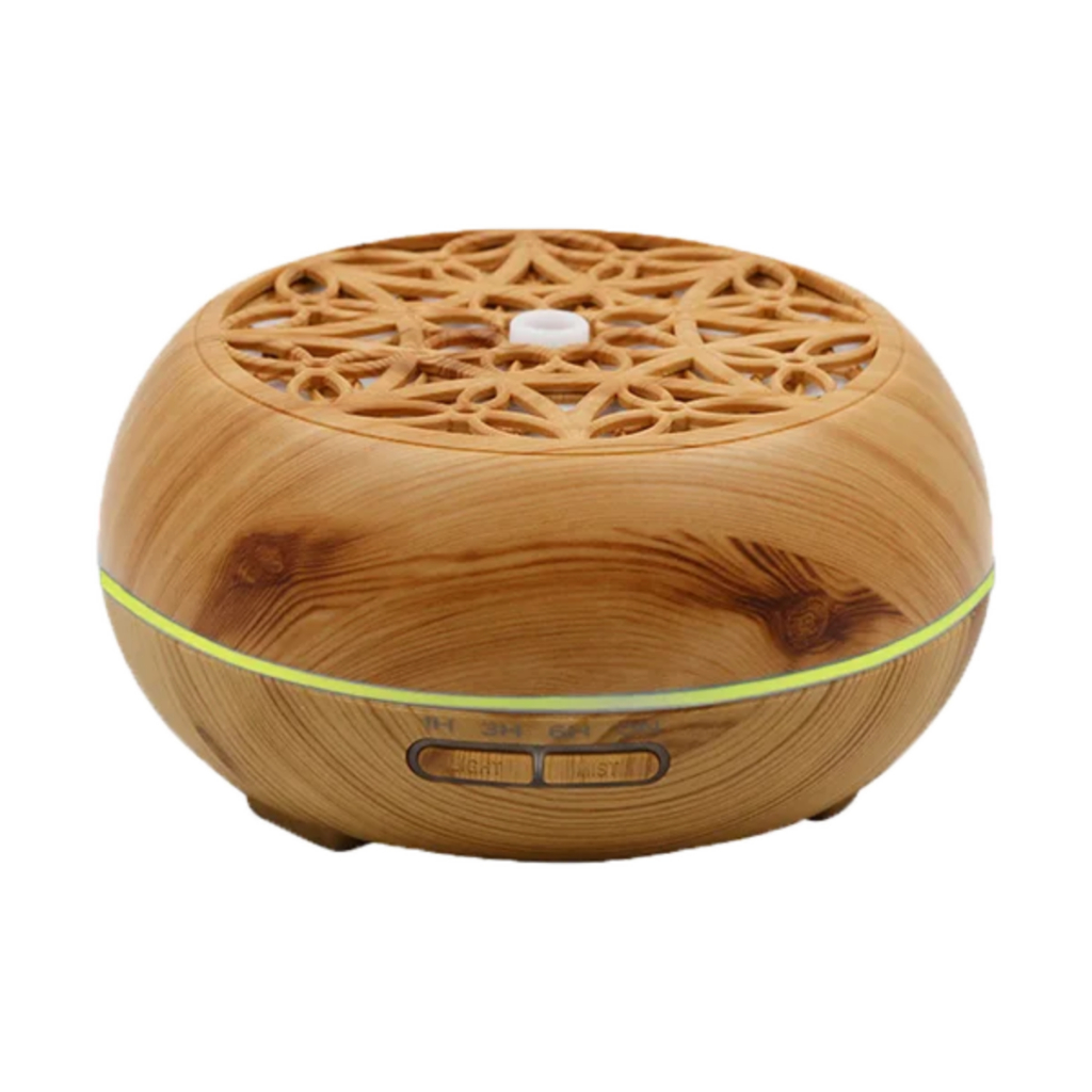 Umidificador Difusor Aromatizador Ultrasônico Luz Led 500ml