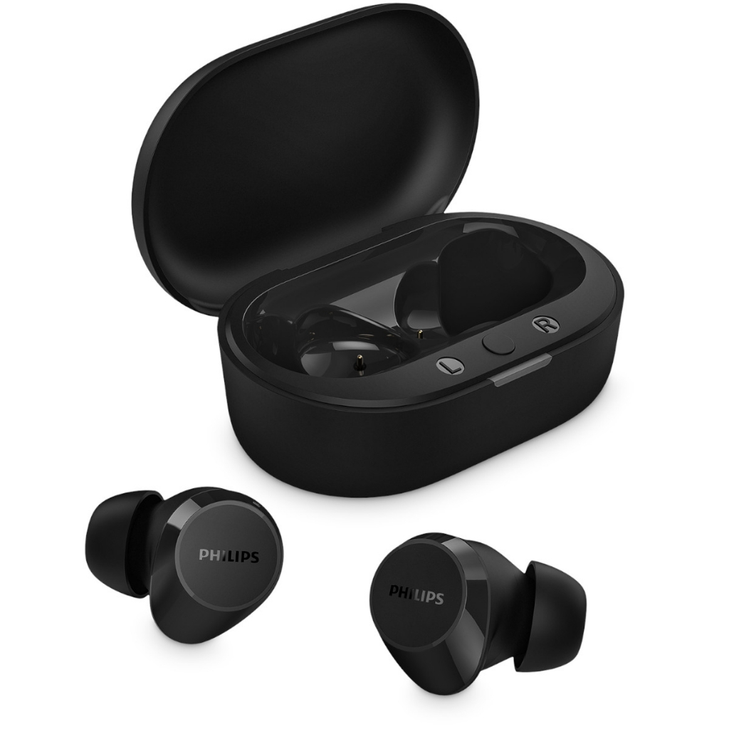 Fone De Ouvido Com Microfone Philips Preto Tat1209bk em Oferta na Shopee