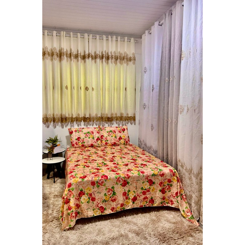Jogo De Cama Casal Padrão 3 Peças Estampado Luxo- Estampas Sortidas