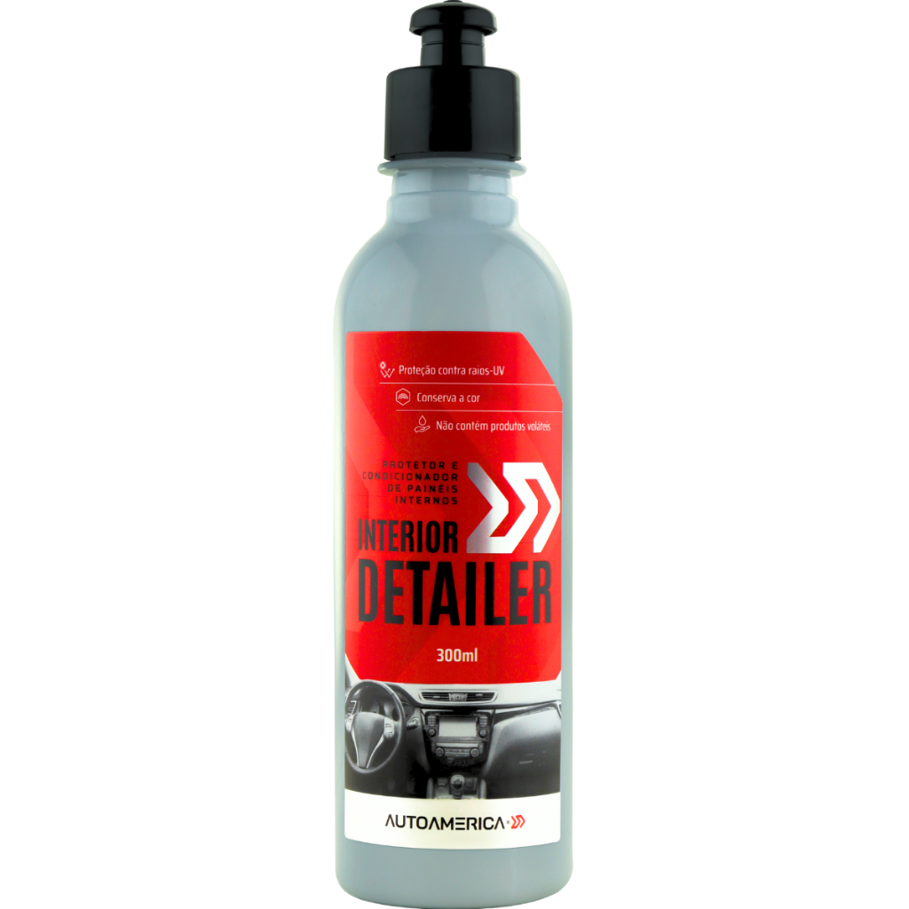 Protetor Condicionador de Painel Interior Detailer Autoamerica em Oferta na Shopee