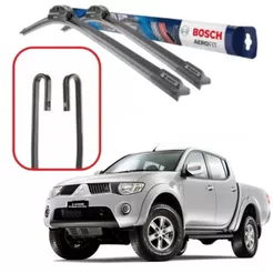 Palhetas de Parabrisa Originais Bosch para Mitsubishi L200 Triton (2008 a 2017)