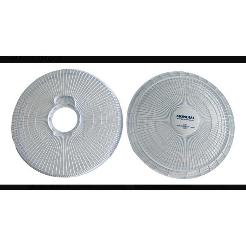 Kit Par Grade Frente + Traseira Ventilador Mondial Ultra Master 30cms
