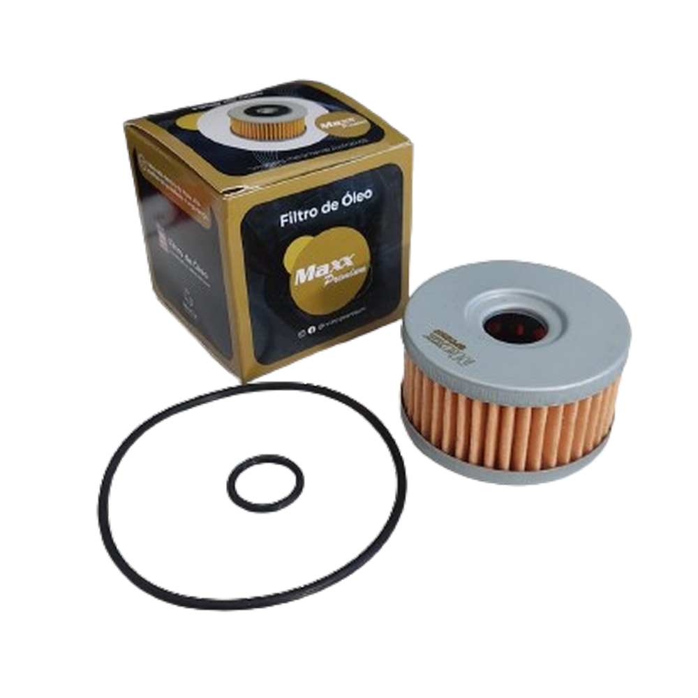 Filtro Oleo Moto Suzuki Intruder 250 Dr 250 300 350 Gn 250 Com Orings