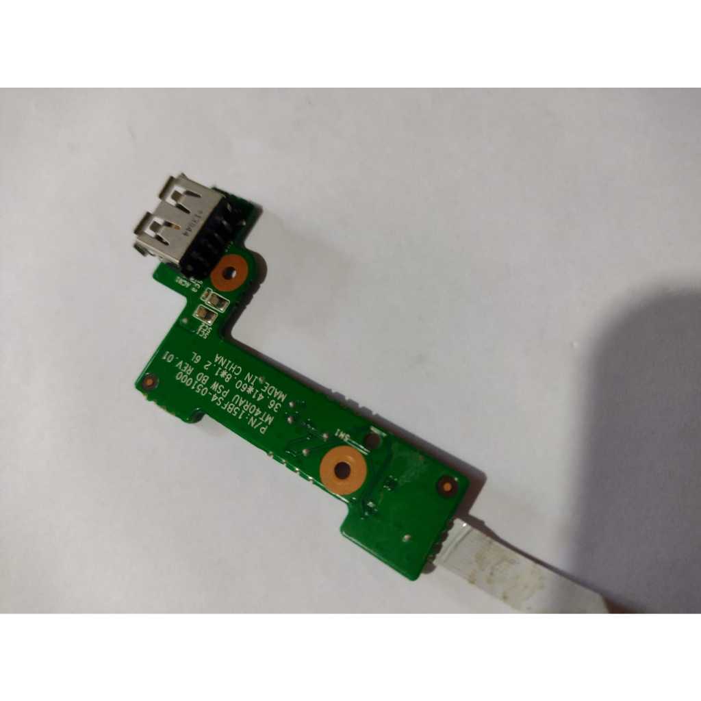 BOTÃO PLACA POWER + USB P NOTEBOOK QBEX NX520 15BFS4-051000