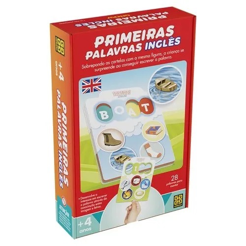 Jogo Primeiras Palavras em Inglês - Grow