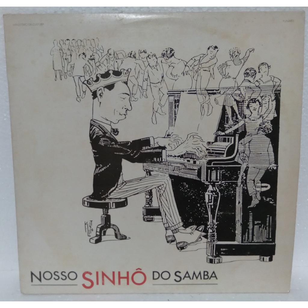 Lp - Sinhô - Nosso Sinhô do Samba - c/encarte - FUNARTE