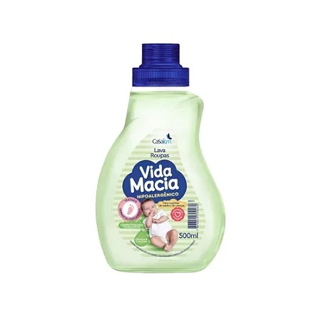 LAVA ROUPA LIQUIDO VIDA MACIA GLICERINA & ERVA DOCE 500ML