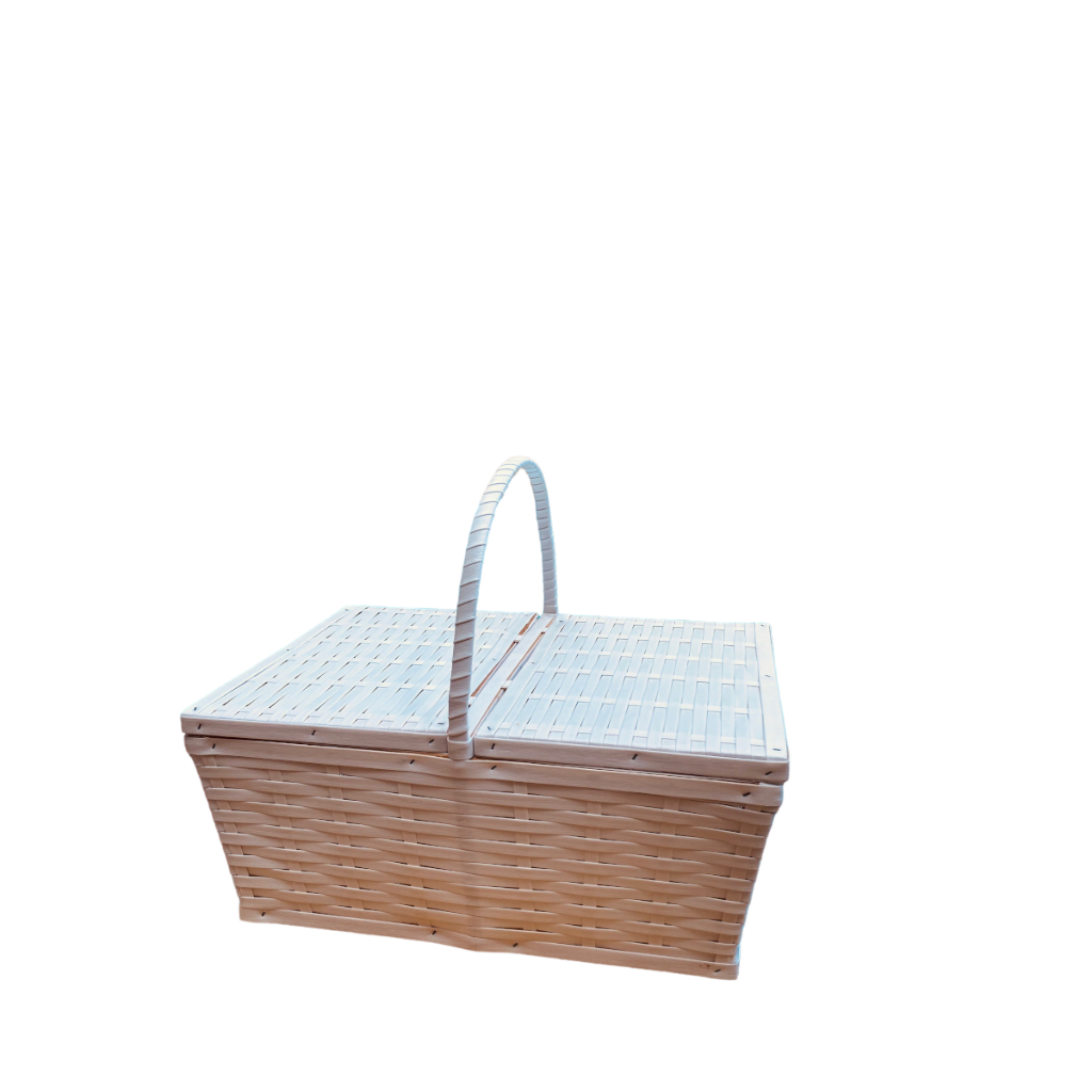 Cesta Piquenique De Fibra Sintética 42x25x16
