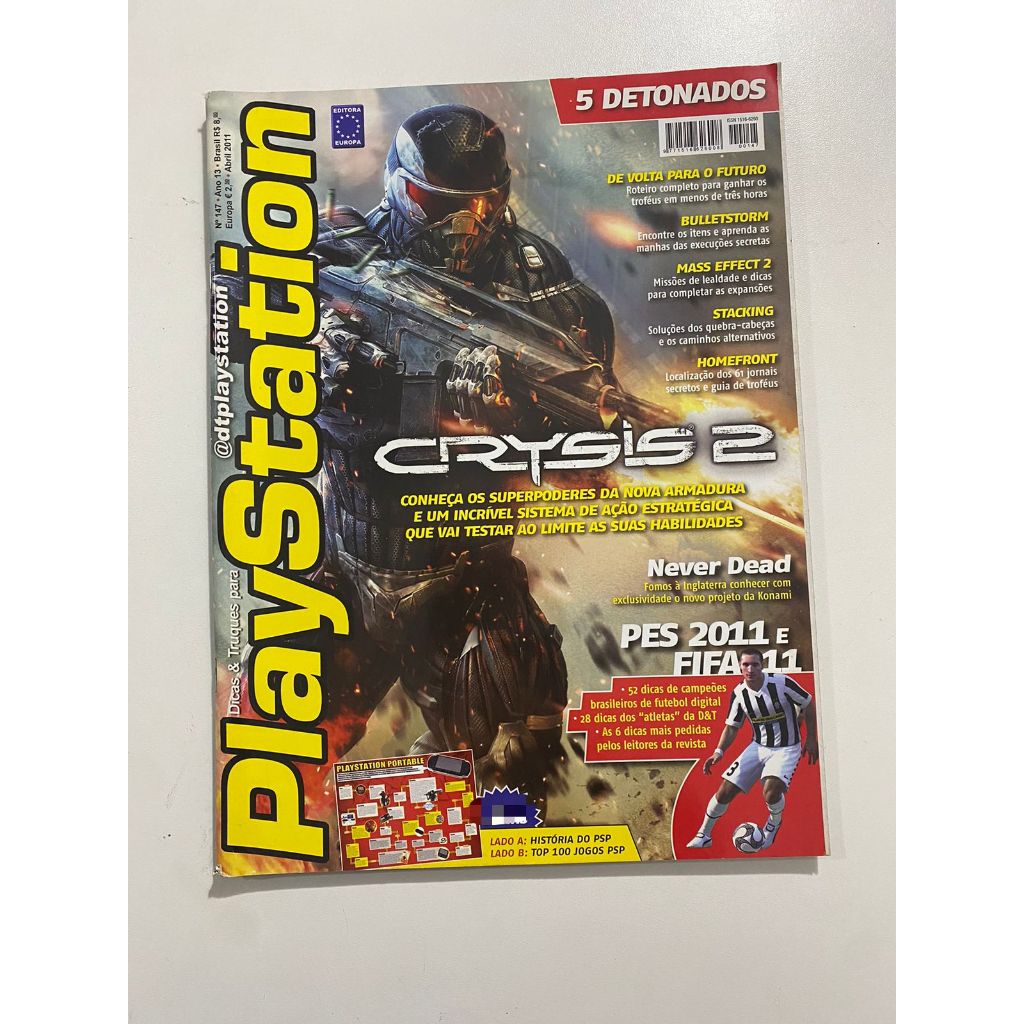 Revista PlayStation 147 Crysis Mass Effect Homefront 10582