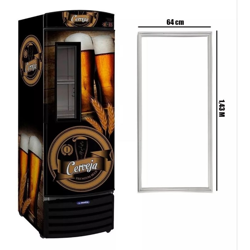 Borracha Porta Geladeira Expositora: Onde Comprar | BuscaProdutos