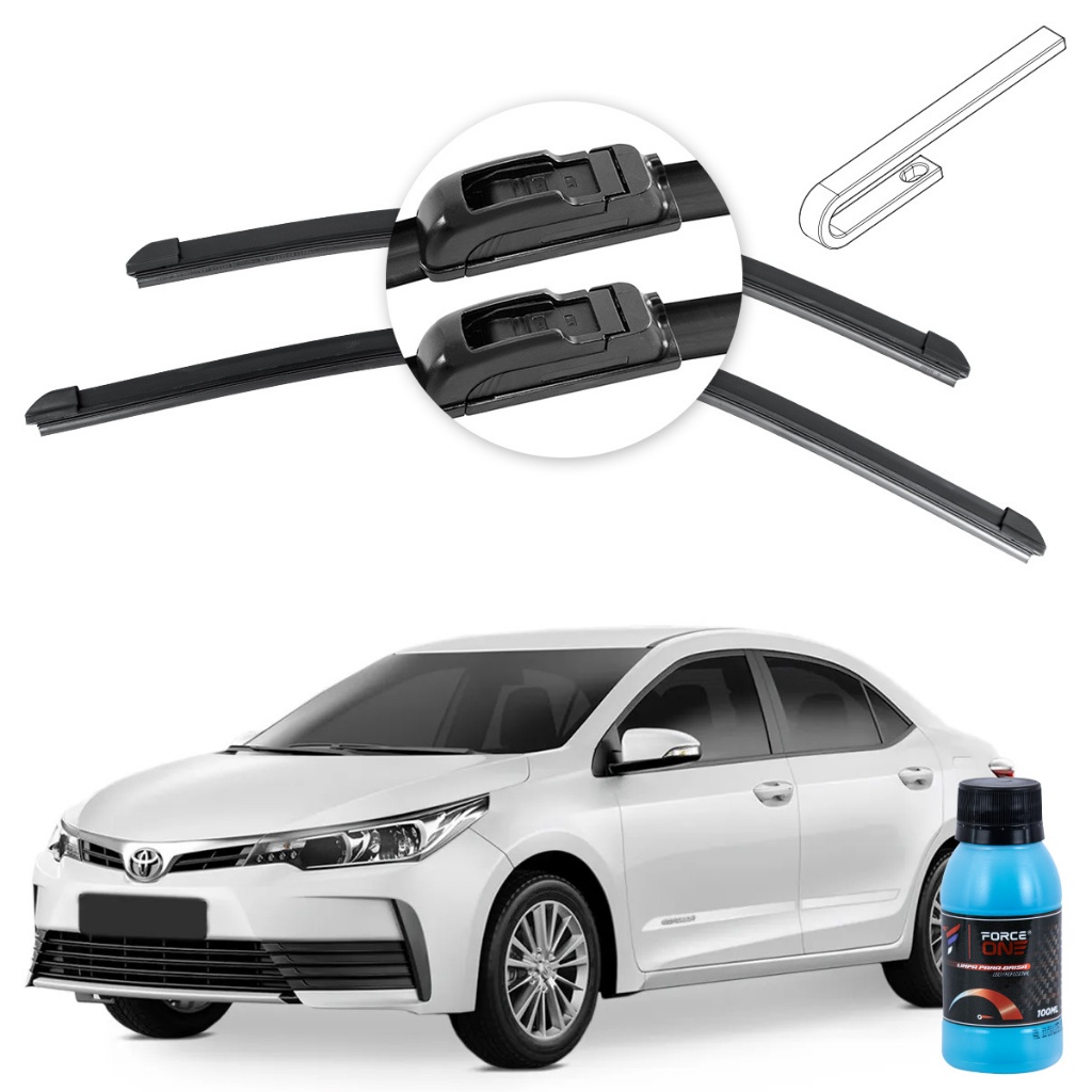 Limpador de Parabrisa Toyota Corolla ano 20 a 2024 em Oferta na Shopee