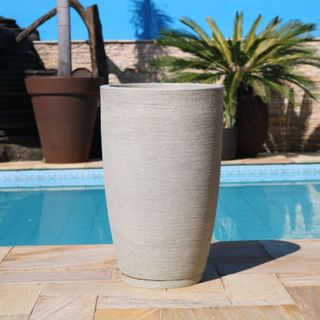 Vaso Polietileno Grande Para Plantas Jardim Sala Luxo Cone Bojo 2 Com Prato em Oferta na Shopee