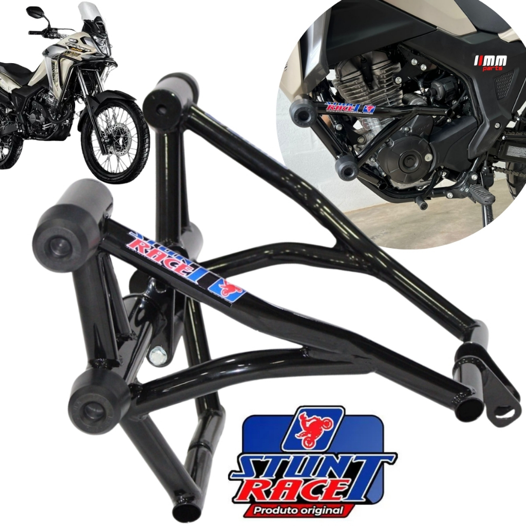 Protetor stunt Race Honda SAHARA 300 slider proteção motor e carenagem Street cage