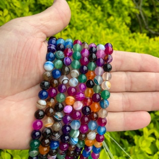 Fio de Pedra Natural 8mm - Aprox: 47 Contas em Oferta na Shopee