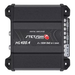 Módulo Amplificador Stetsom Hl400.4 400w 4 Canais High Line