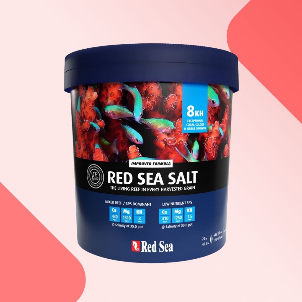 Sal Para Aquário Marinho Red Sea Salt 22kg (Balde) - Red Sea
