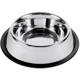 Comedouro Antiderrapante Aço Inox para Cachorros 240ml / 480ml / 720ml / 960ml - Chalesco em Oferta na Shopee