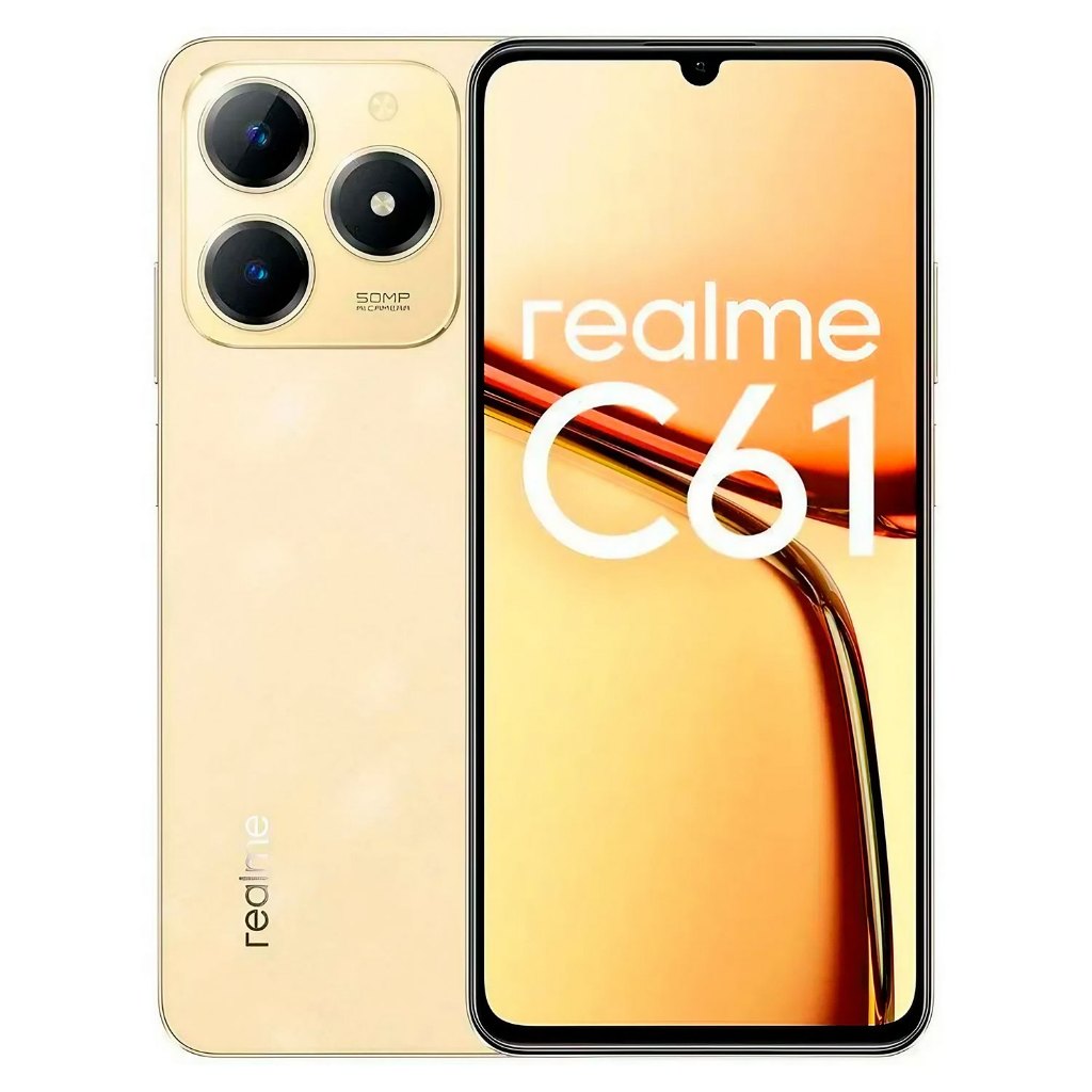 Celular Smartphone Realme C61 4G (Versão Global)  (NOVO/LACRADO) - detalhe