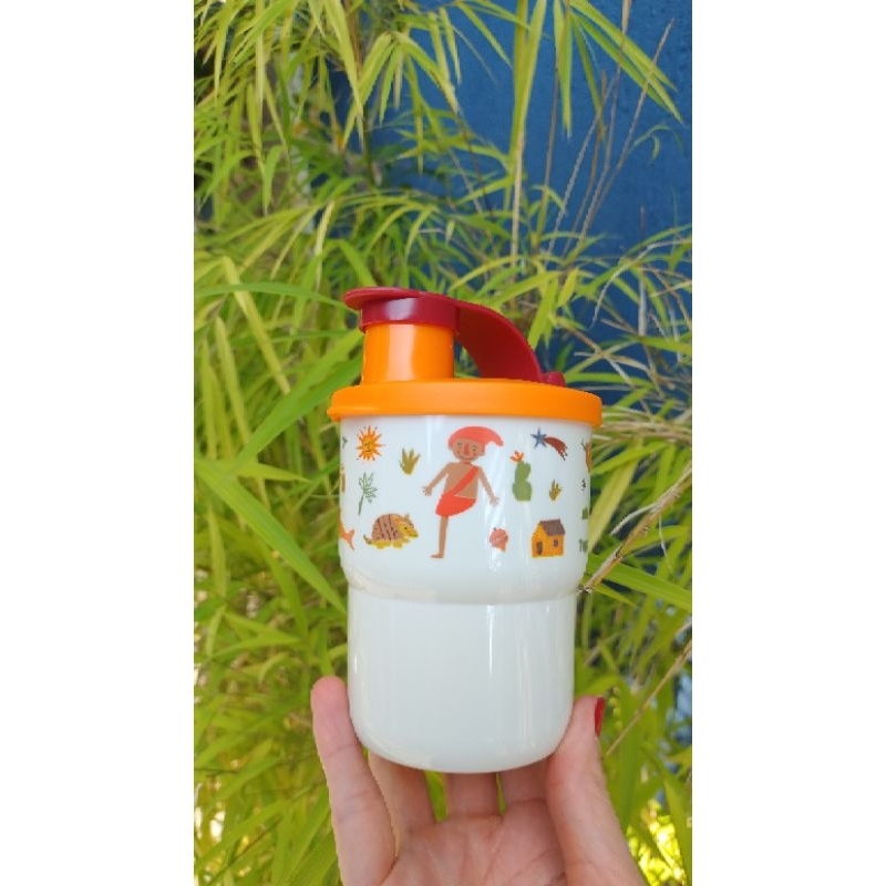 Copo Colors bico Folclore 225 ml Tupperware