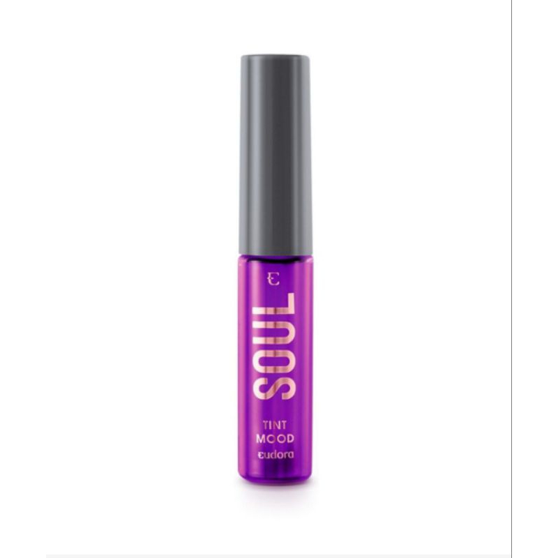 Eudora Soul Tint Mood Uva Relax - Batom Líquido 5,5ml