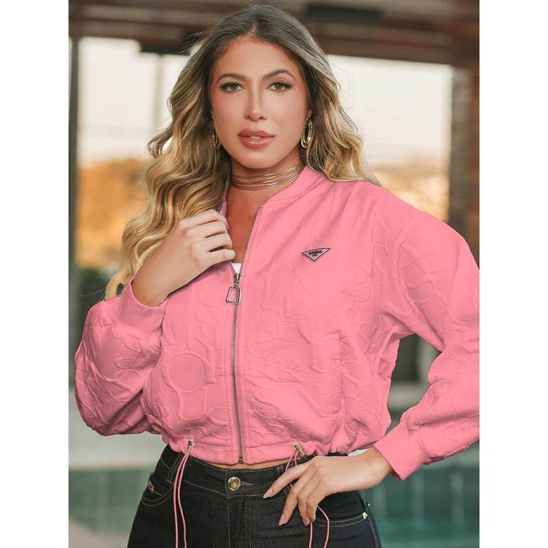 JAQUETA BOMBER FEMININA PIT BULL JEANS Ref: 85450